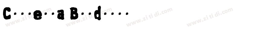 Conmersa Bold字体转换